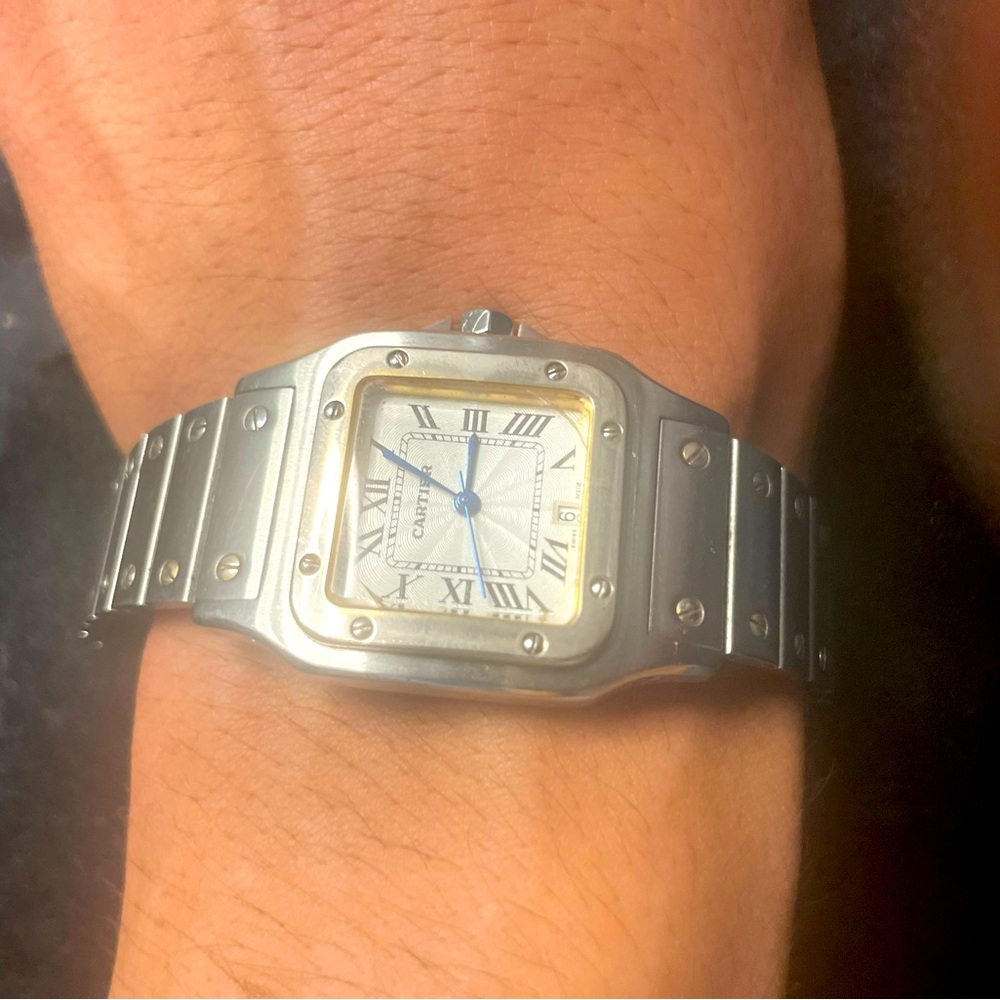 Cartier de santos watch